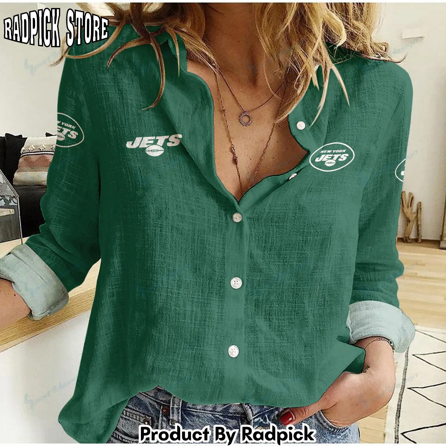 Radpick new york jets woman shirt rp662498